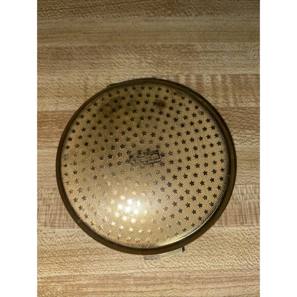 Vintage STRATTON Jeweled Gold Tone BILLIKEN FIGURE Powder Compact - Picture 2 of 8